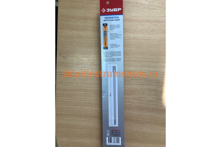 Удлинитель "МАСТЕР" (1/4"; 300 мм) с имбусовым ключом для перьевых сверл Зубр 29507-300