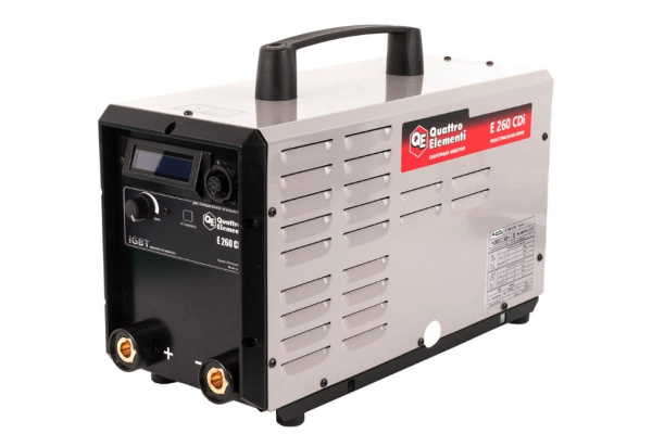 Инверторный аппарат электродной сварки QUATTRO ELEMENTI E 260 641-718 Инверторный аппарат электродной сварки QUATTRO ELEMENTI E 260 641-718