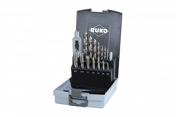 Набор метчиков Ruko M3-M12 мм HSS-G 15пр 245004RO