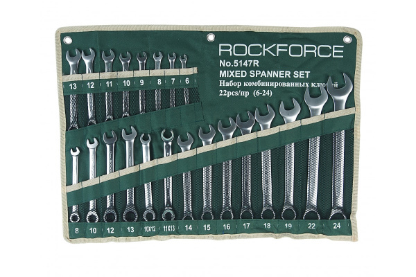 Набор ключей ROCKFORCE 22 предмета RF-5147R
