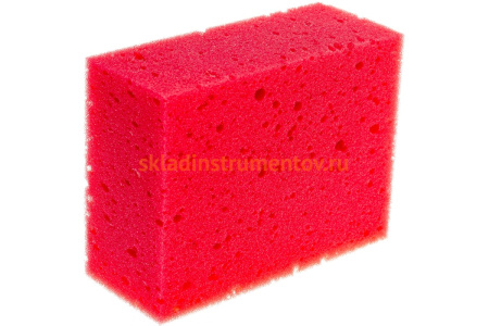 Губка, мелкопористый полиэстер, 140 x 110 x 60 мм РемоКолор 20-6-100