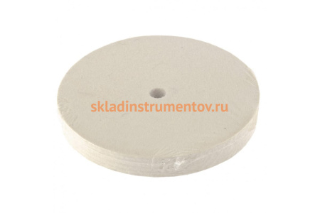 Круг полировальный из натурального войлока, 150х20х12,7 мм MATRIX 75909