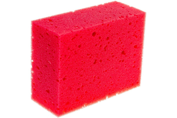 Губка, мелкопористый полиэстер, 140 x 110 x 60 мм РемоКолор 20-6-100