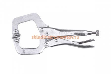 Ручной зажим, увеличенный захват, подвижные губки, 170 мм СИБРТЕХ 18425