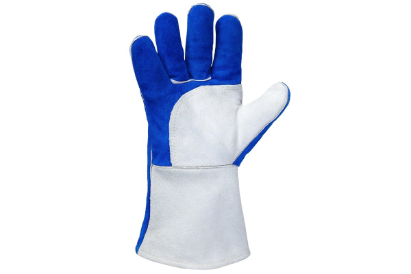 Перчатки сварщика с крагой Jeta Safety Ferrus Frost, цвет синий/серый, JWK601-XL Перчатки сварщика с крагой Jeta Safety Ferrus Frost, цвет синий/серый, JWK601-XL