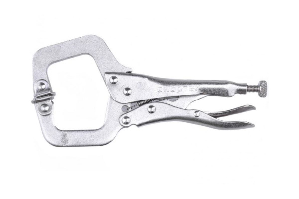 Ручной зажим, увеличенный захват, подвижные губки, 170 мм СИБРТЕХ 18425