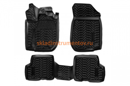 Ковры в салон Airline 3D для Renault Sandero II/Stepway 14-  ACM-PS-58
