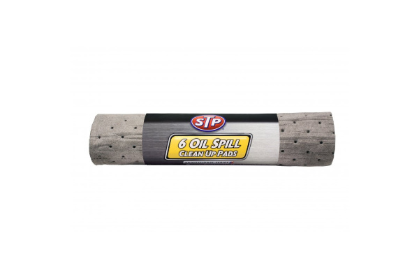 Профессиональные салфетки для удаления моторного масла STP 6шт 40073ML