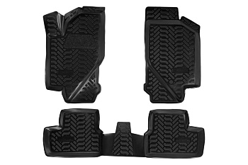 Ковры в салон Airline 3D для Lada Kalina 04-, 13- ACM-PS-03