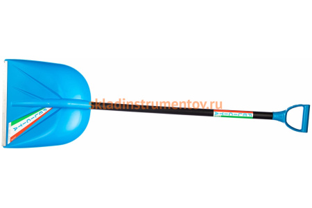Снеговая лопата Центроинструмент Феличита 1022-Ч синяя