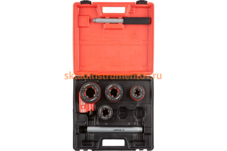 Набор клуппов ЗУБР Профессионал №4 с трещоткой 28270-H4_z01