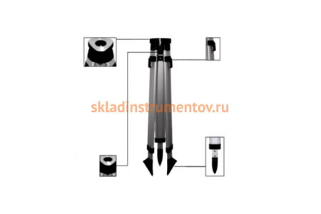 Штатив алюминиевый на клипсах Strong (FS 23/M1Y) ADA А00180