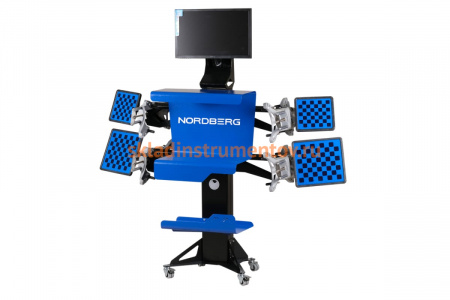 Настенный стенд сход-развал без колонны NORDBERG 3D модель C802-C