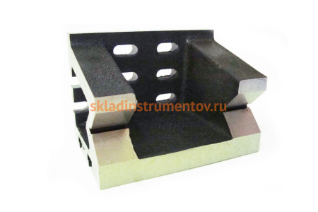 Уголок установочный с призмами 100х100х150 мм VISPROM 0019