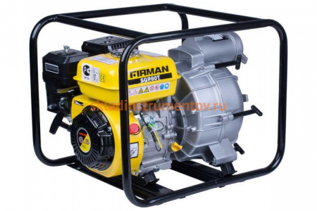 Бензиновая мотопомпа для грязной воды FIRMAN SGP80T