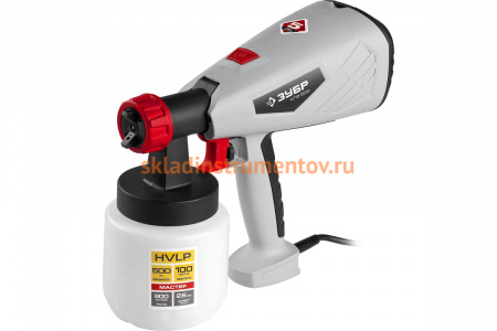 Электрический краскопульт ЗУБР МАСТЕР КПЭ-500