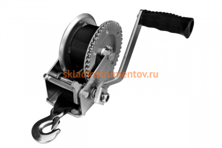 Ручная лебедка Тор ЛФ-2500 FD г/п 1,0 т, длина ленты 10 м 1001265