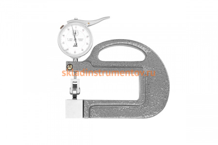 Индикаторный настольный толщиномер SHAN ТН 0-10, 0-10мм, 0.01, L=100 861868