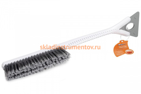 Щетка от снега и льда с мягкой распушённой щетиной 52 см + съемный скребок Airline AB-R-11R