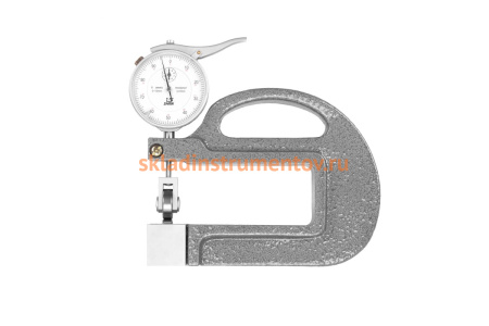 Индикаторный настольный толщиномер SHAN ТН 0-10, 0-10мм, 0.01, L=100 861868