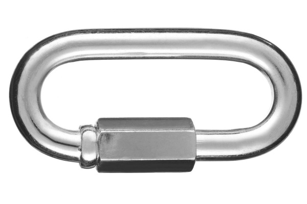 Винтовой карабин с муфтой ЗУБР 12 мм, 1 шт 304536-12 Винтовой карабин с муфтой ЗУБР 12 мм, 1 шт 304536-12