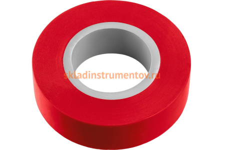 Изоляционная лента ПВХ STAYER Protect-20 19 мм х 20 м, красная 12292-R