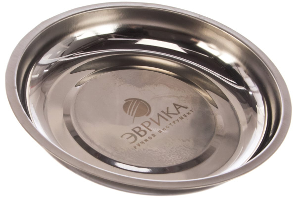 Поддон для хранения крепежных элементов, магнитный круглый, с 1-им магнитом ЭВРИКА ER-51028