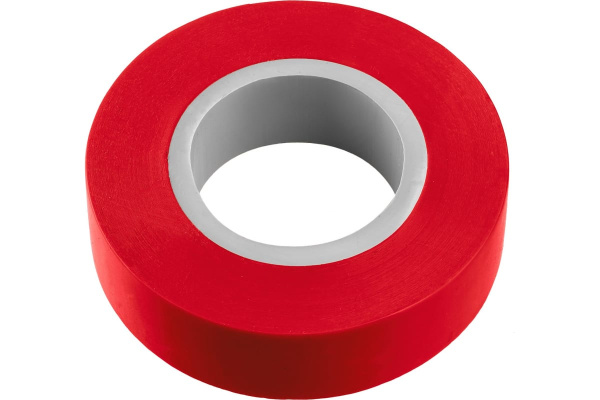 Изоляционная лента ПВХ STAYER Protect-20 19 мм х 20 м, красная 12292-R