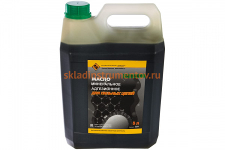 Масло минеральное (5 л) для пильных цепей Энкор 40544