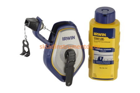 Разметочный шнур (30м) с синим мелом (116 г) IRWIN SPEEDLINEPRO 10507682