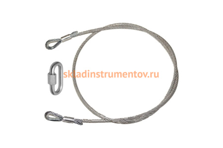 Крепежная петля 160 см с соединительным карабином ПРОГРЕСС СЕФЕТИ ПК Б 160