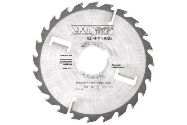 Диск пильный по дереву с подрезными ножами (250х30х3.2/2.2 мм; Z=20+4) CMT 279.020.10M