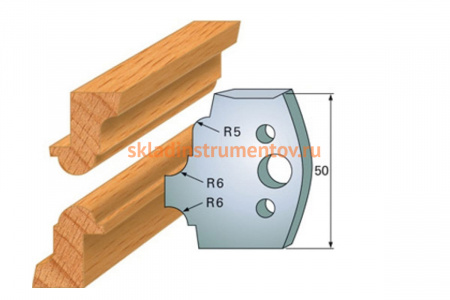 Комплект из 2-х ножей 50x4 SP CMT 690.542