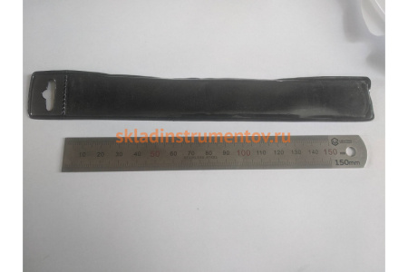 Двусторонняя линейка Центроинструмент 0421