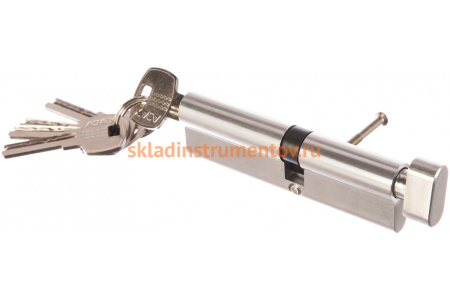 Цилиндровый механизм с вертушкой AJAX AX202/110 mm 55+10+45 CP хром 5 кл. 41299