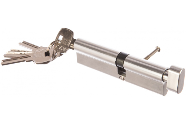 Цилиндровый механизм с вертушкой AJAX AX202/110 mm 55+10+45 CP хром 5 кл. 41299