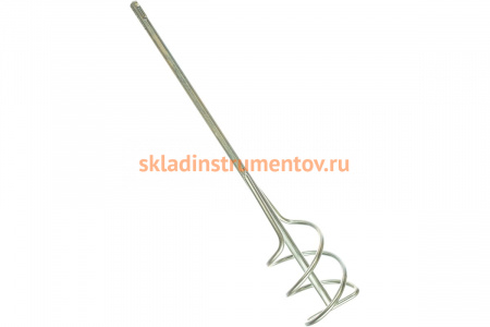 Миксер для песчано-гравийных смесей оцинкованный (80х400 мм; SDS+) Зубр 06037-08-40