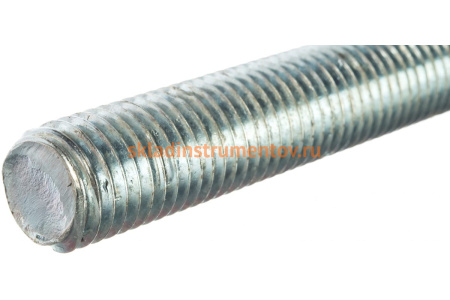 Шпилька резьбовая DIN 975 оцинкованная (М20х1000 мм; ТФ0) Зубр 4-303350-20-1000