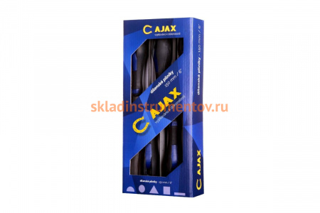 Набор из 5-ти напильников L=150мм ERGO AJAX 286203921525
