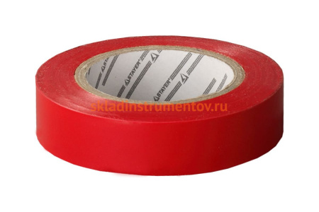 Красная ПВХ изолента 15ммх10мх0.18 мм STAYER 12292-R-15-10