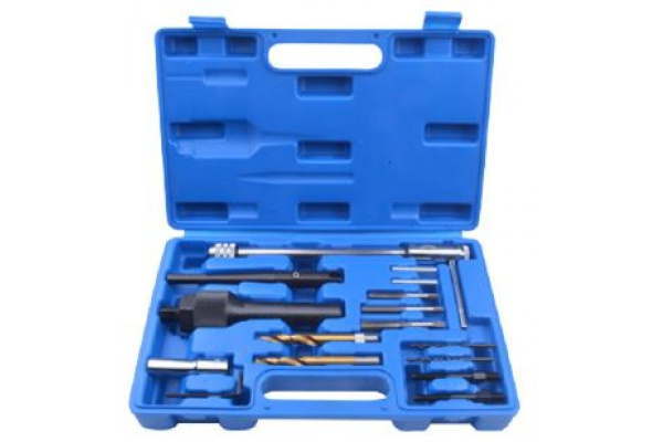 Набор инструментов для извлечения свечей накаливания и реставрации резьбы ROCKFORCE RF-916G3