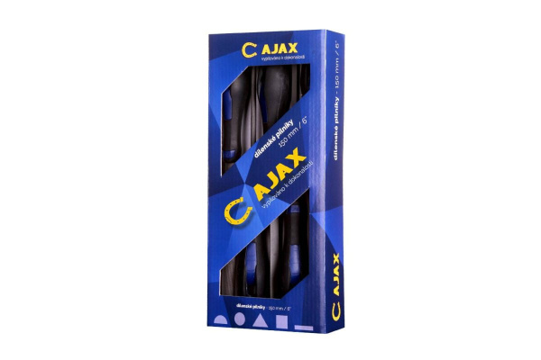 Набор из 5-ти напильников L=150мм ERGO AJAX 286203921525