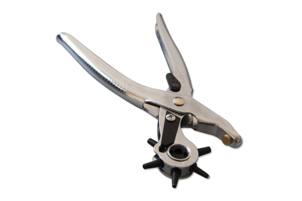 Дырокол для кожи цельнометаллический, 2 - 5 мм SANTOOL 081217