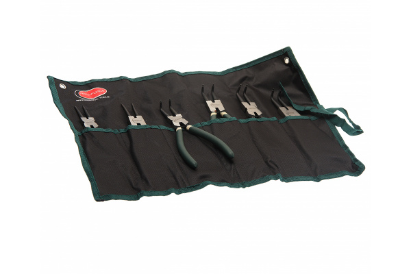 Набор съемников стопорных колец на полотне ROCKFORCE 6 предметов RF-5049A