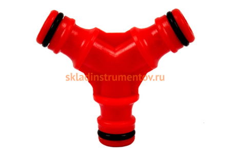 Штуцер-тройник для шланга QUATTRO ELEMENTI 645-938