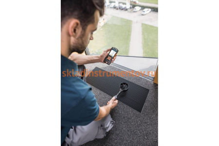 Комплект для вентиляции Testo 440 dP с Bluetooth крыльчаткой, зондом-крыльчаткой 0563 4410