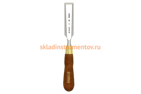 Плоская стамеска с ручкой NAREX WOOD LINE PLUS 18 мм 811668