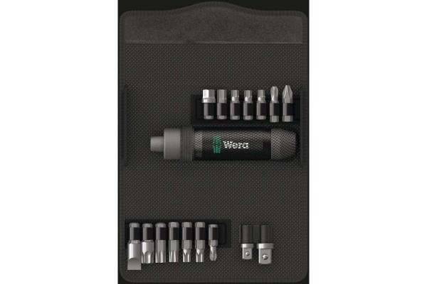 Набор ударного винтоверта WERA 2090/17 90 Нм с битами 5/16, 17 пр. WE-072017