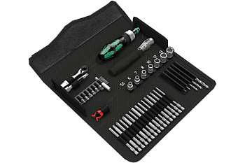 Набор бит, держатель, ключ WERA WE-135939