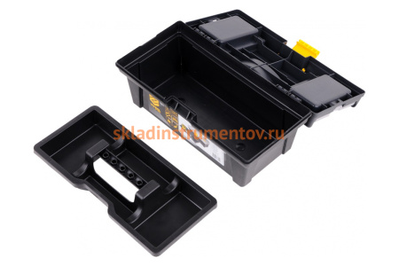 Пластмассовый ящик для инструмента 12 с ячейками VOREL 312х167х130мм 78811